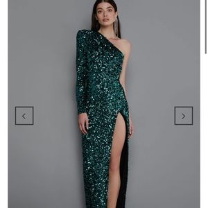 Bronx and Banco GALAXY EMERALD GOWN